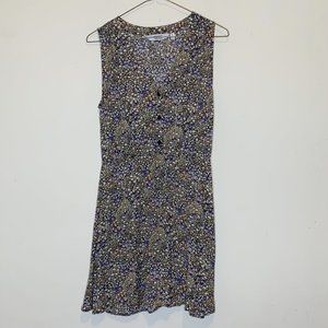 & Other Stories Micro Floral Print Dress Size 4